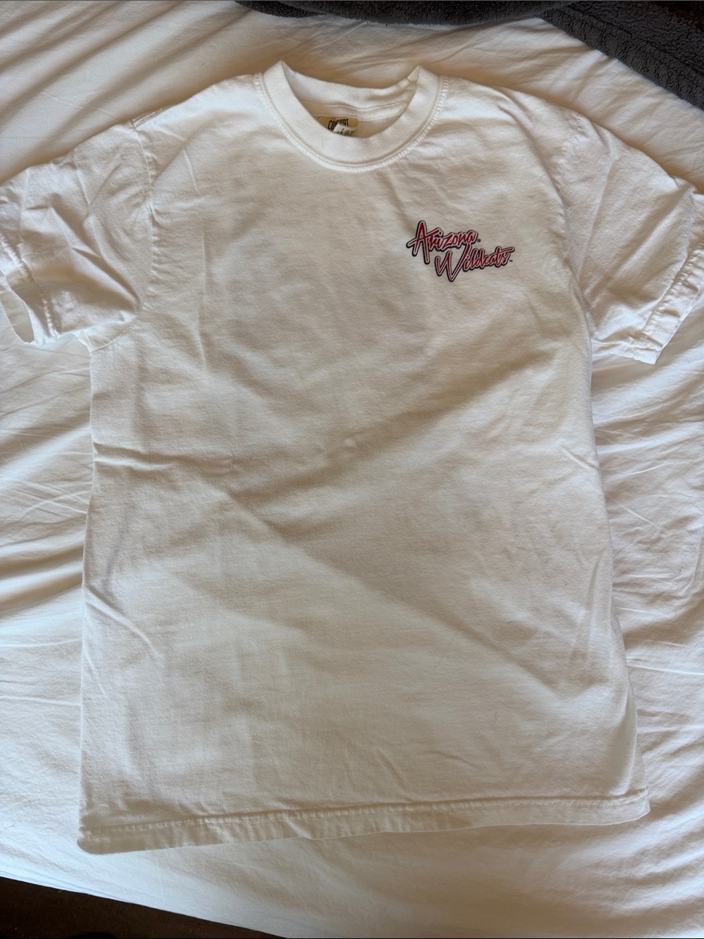 Comfort Colors White Short Sleeve University of Arizona